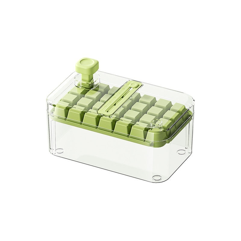 Multi-function One-click Press Ice Tray Household Quick-frozen Ice Cube Mold