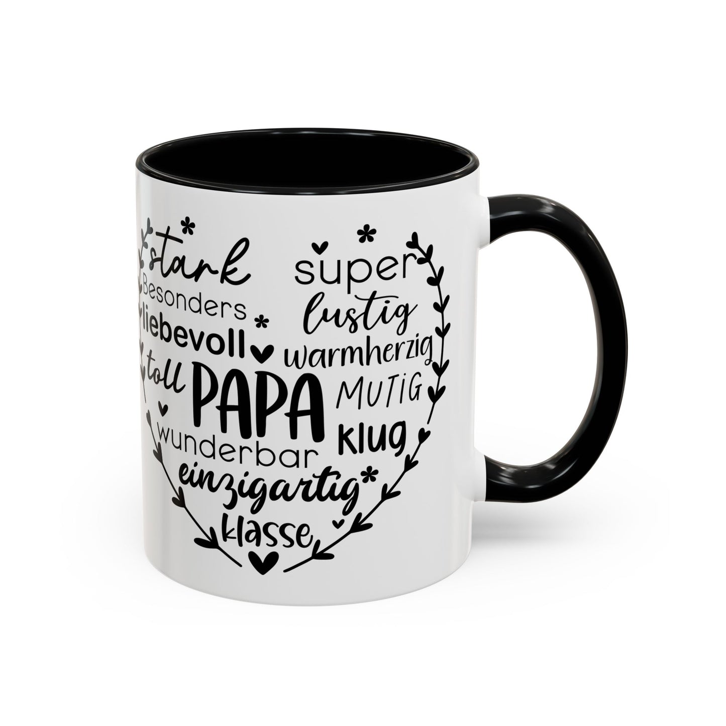 Personalized Papa Coffee Mug – Heartfelt Gift for Dads, Birthday Present, Father's Day Mug, Home Office Coffee Cup, Unique Dad Gift
