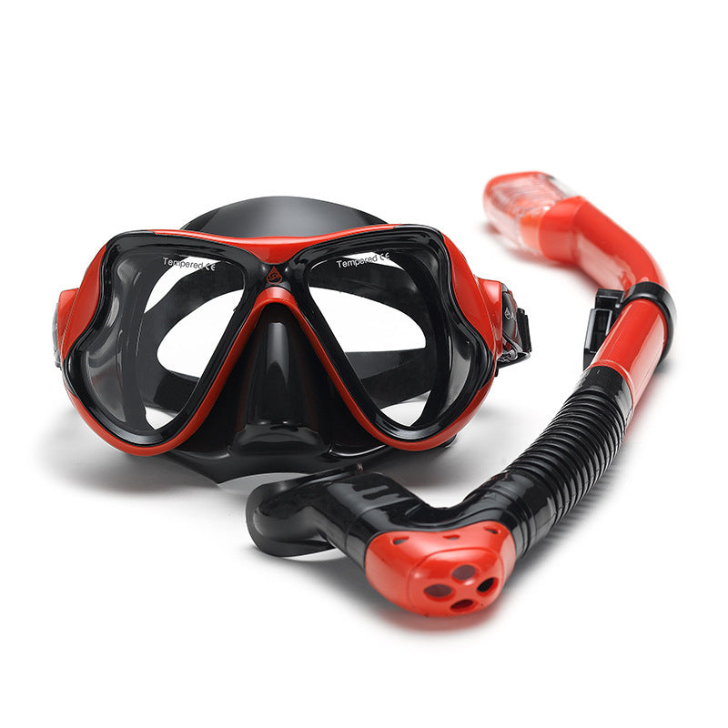 Adult Learning To Swim Equipment Diving Mask Snorkel Two-piece Suit