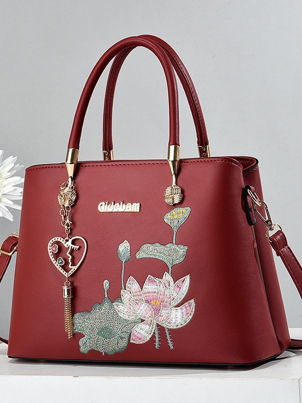 Women's Fashionable All-match Large Capacity Portable Shoulder Messenger Bag