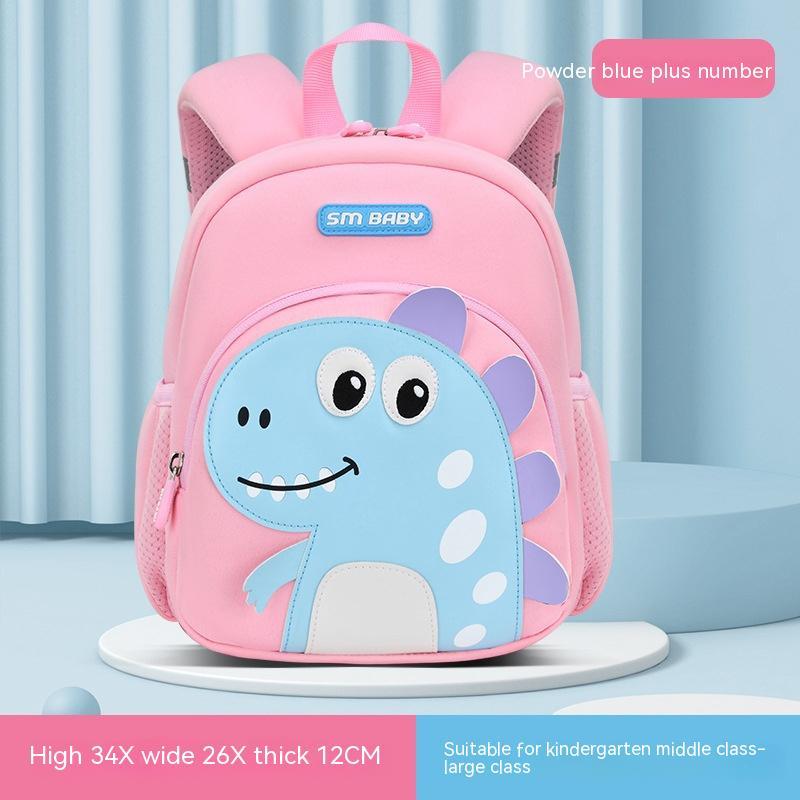 Men's And Women's Cute Fashion Dinosaur Neoprene Backpack