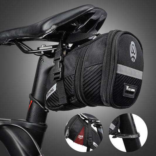 Bicycle Reflective Tail Bag Saddle Bag Back Seat Bag