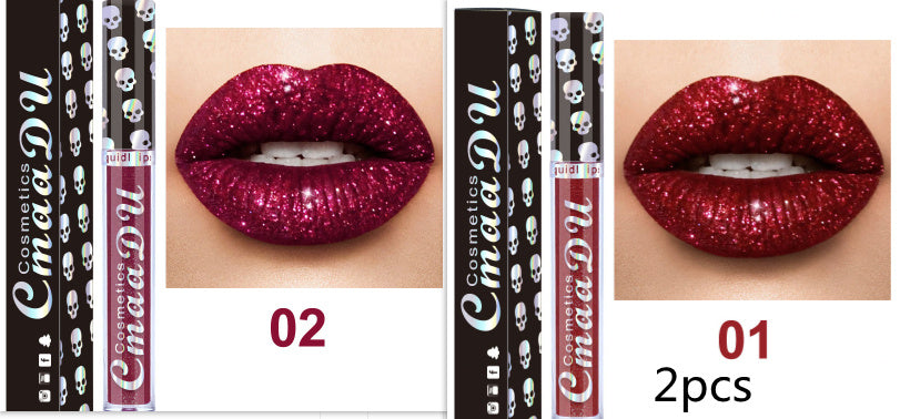 Métal brillant à lèvres