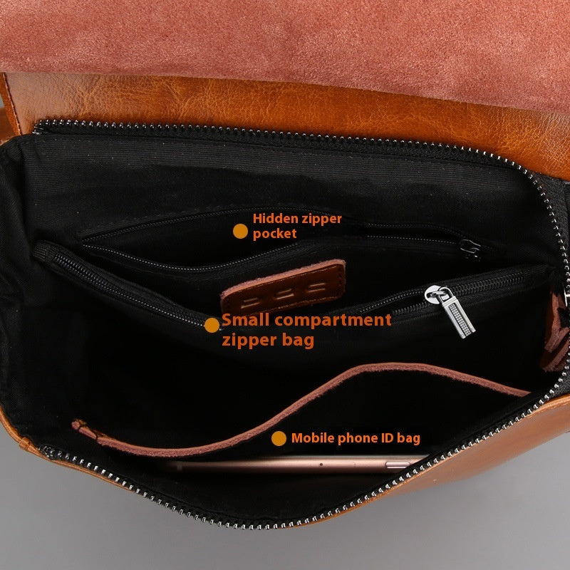 Sac à dos multifonctionnel en cuir de vachette polyvalent pour femme JFA UNIjuntos Entreprise