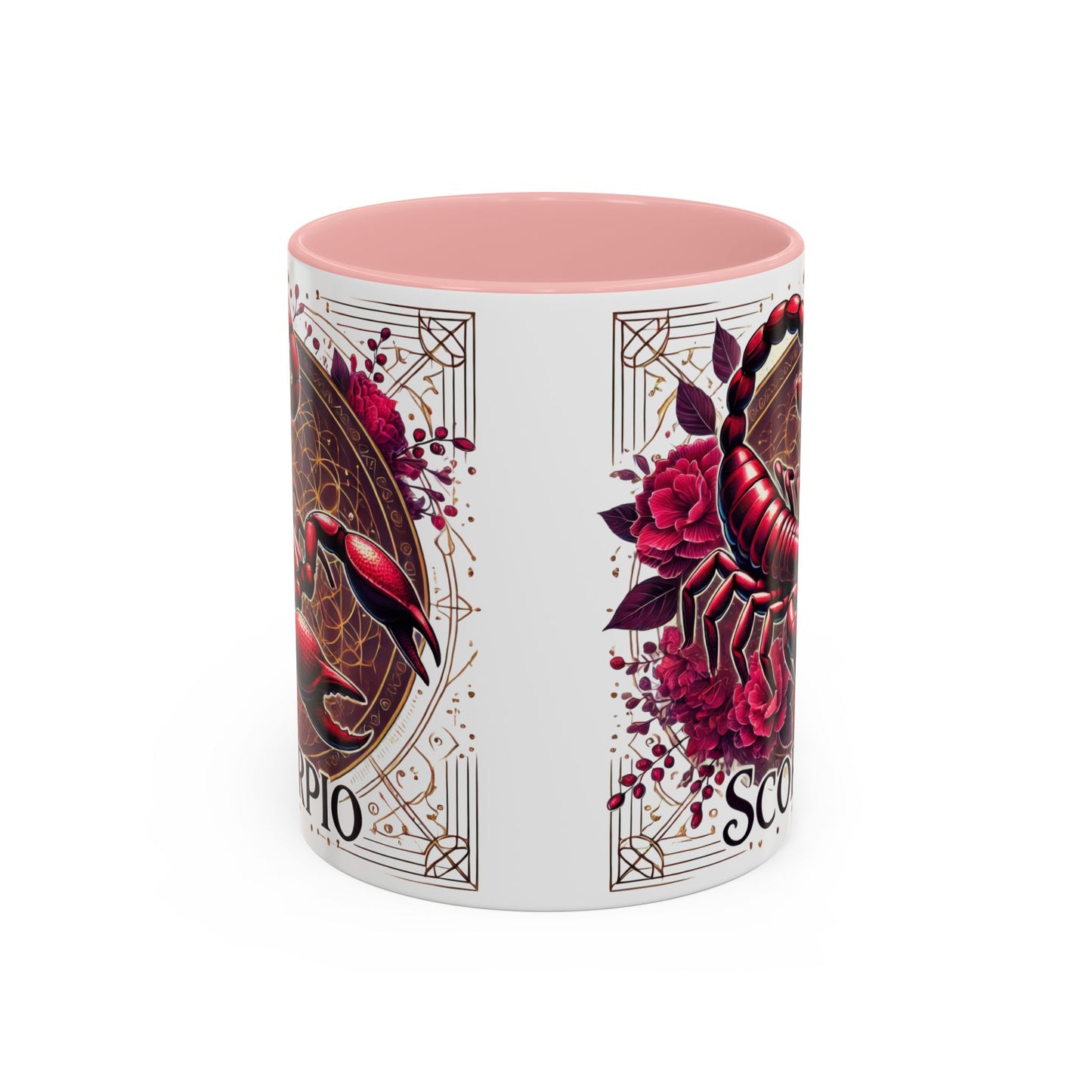 Scorpio Zodiac Accent Coffee Mug - Astrology Gift for Scorpios