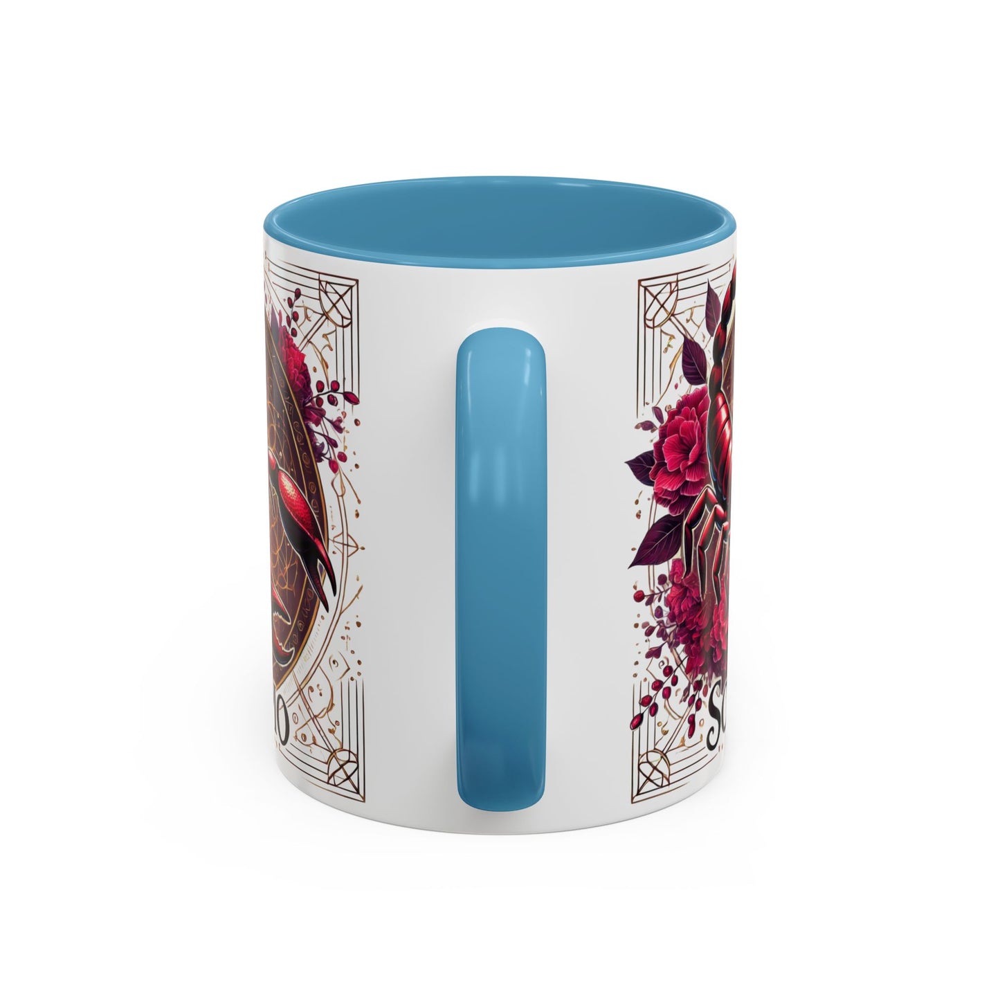 Scorpio Zodiac Accent Coffee Mug - Astrology Gift for Scorpios