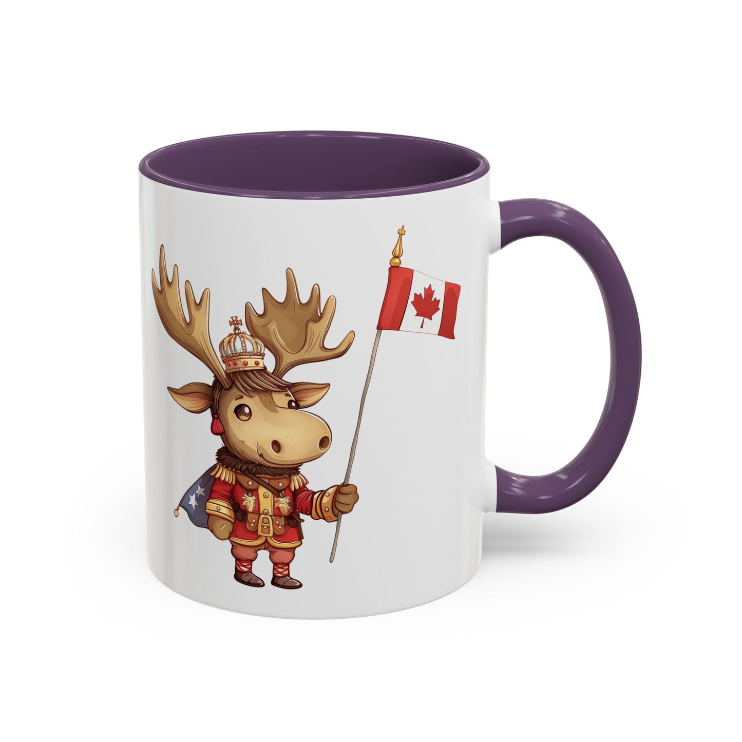 Canada Moose Accent Coffee Mug, Funny Moose Mug, Canadian Gift, Cute Animal Mug, Canada Day Mug, Holiday Coffee Cup
