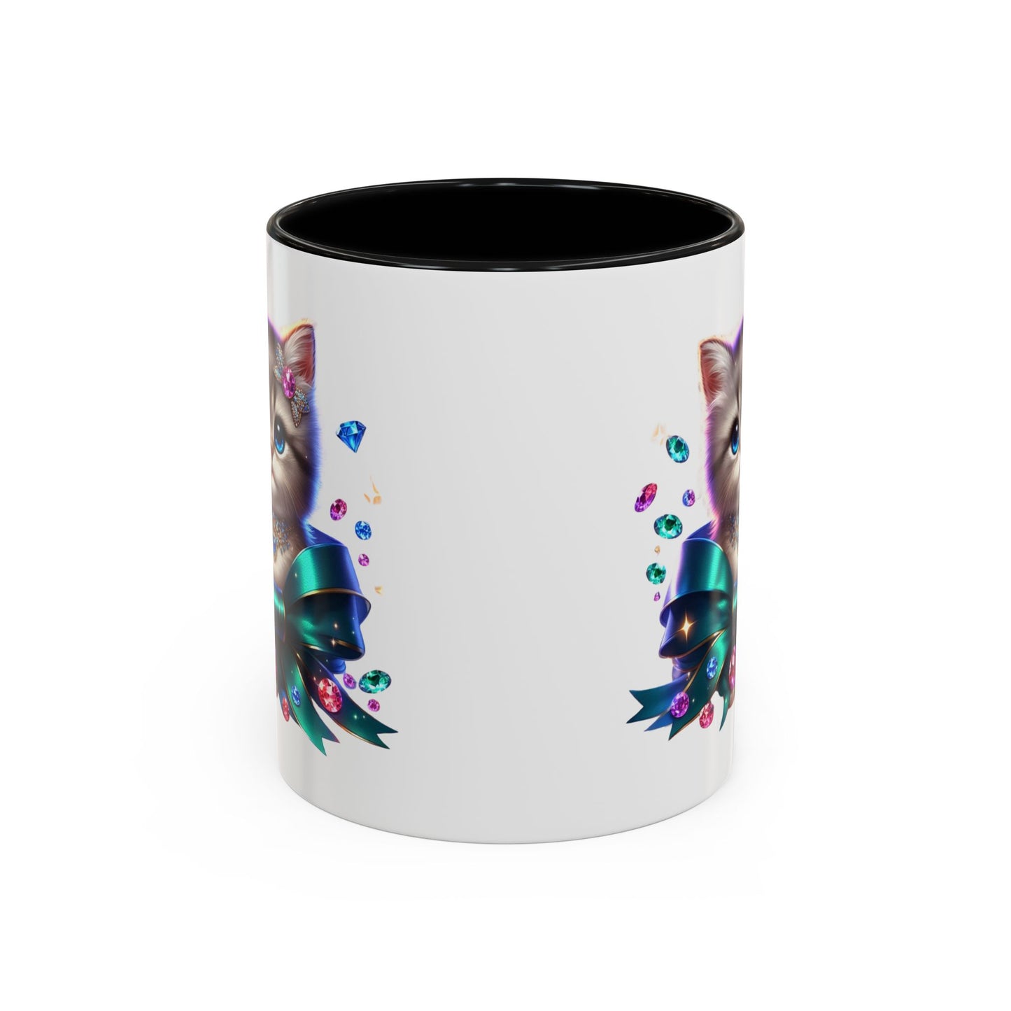 Cute Cat Accent Mug - Perfect Gift for Cat Lovers, Animal Enthusiasts, Birthdays, Housewarmings, Pet Adoption Celebrations