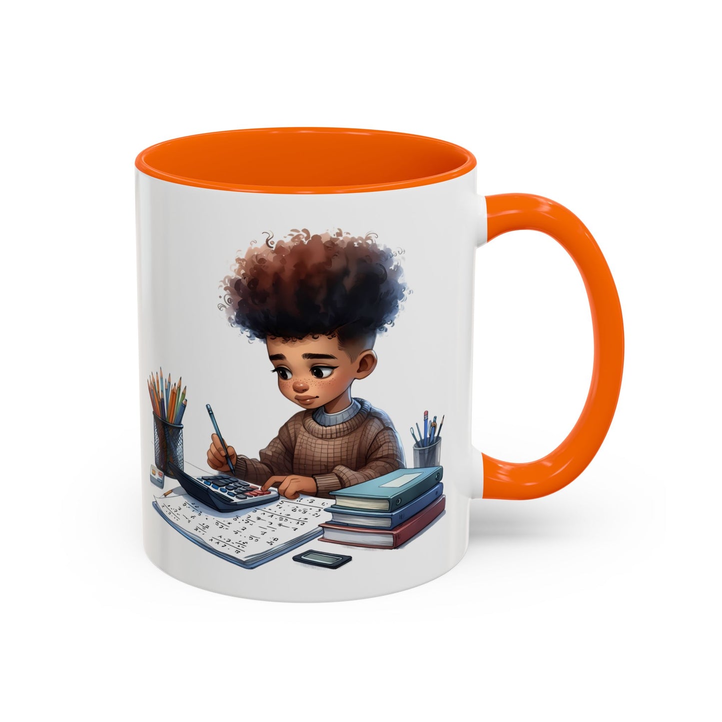 Charming Study Buddy Coffee Mug, Cute Gift for Students, Writers, Back to School, Personalized Teacher Gift, Unique Desk Decor