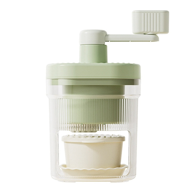 Household Hand Slush Machine Production Ice Crusher Small Manual Ice Breaker