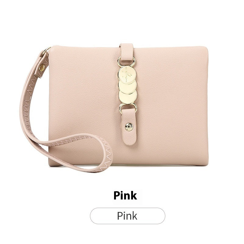 Large Capacity Versatile Trendy Multi-functional Short Soft Leather Wallet Store Hive UNIjuntos