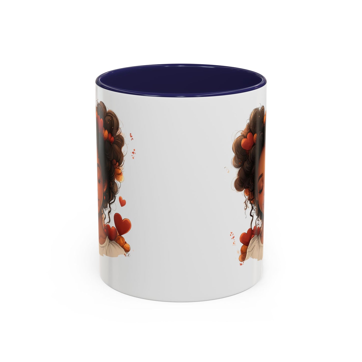 Charming Heart-Themed Coffee Mug for Coffee Lovers, Gift for Friends, Birthday, Valentine's Day, Unique Home Decor, Valentine's Gift