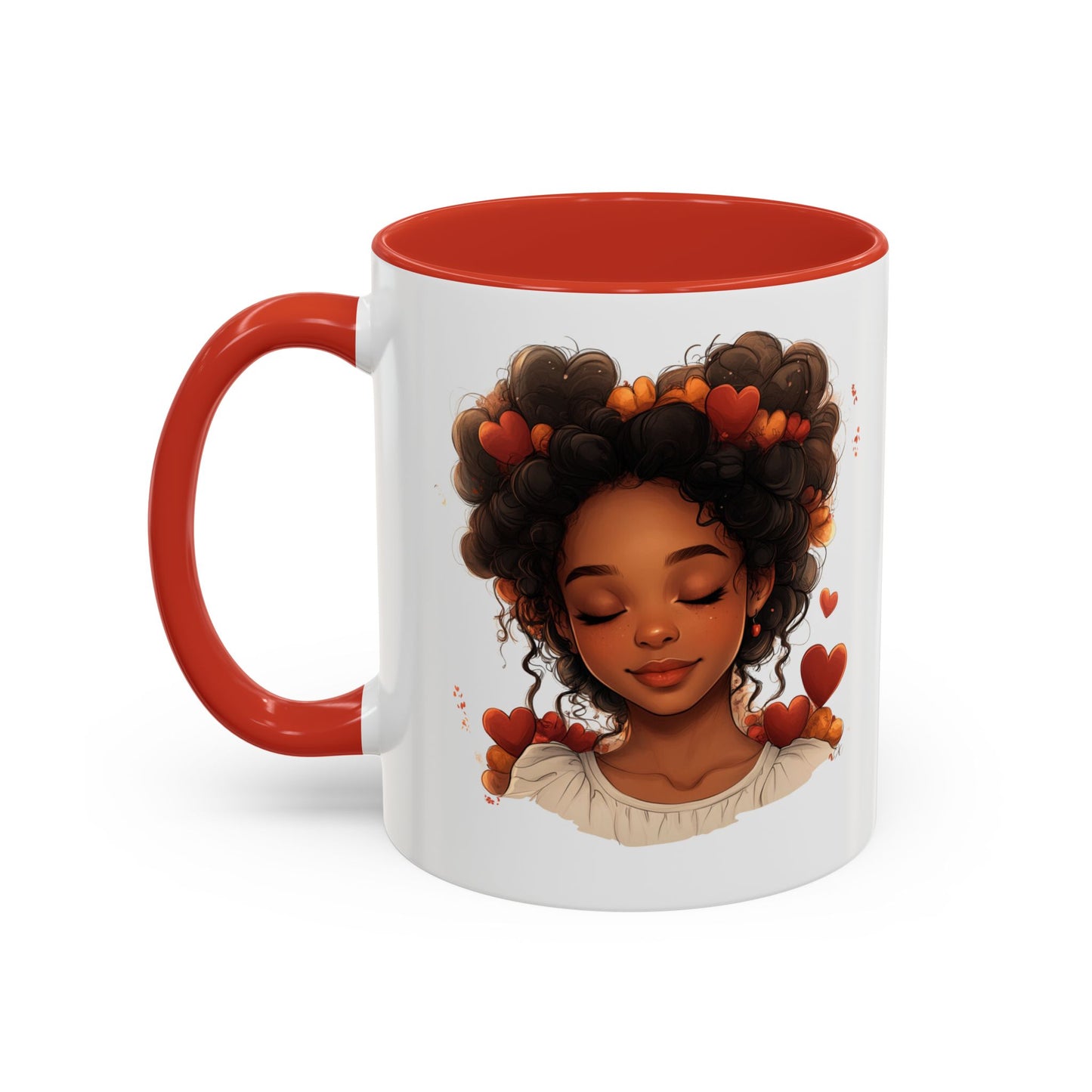 Charming Heart-Themed Coffee Mug for Coffee Lovers, Gift for Friends, Birthday, Valentine's Day, Unique Home Decor, Valentine's Gift