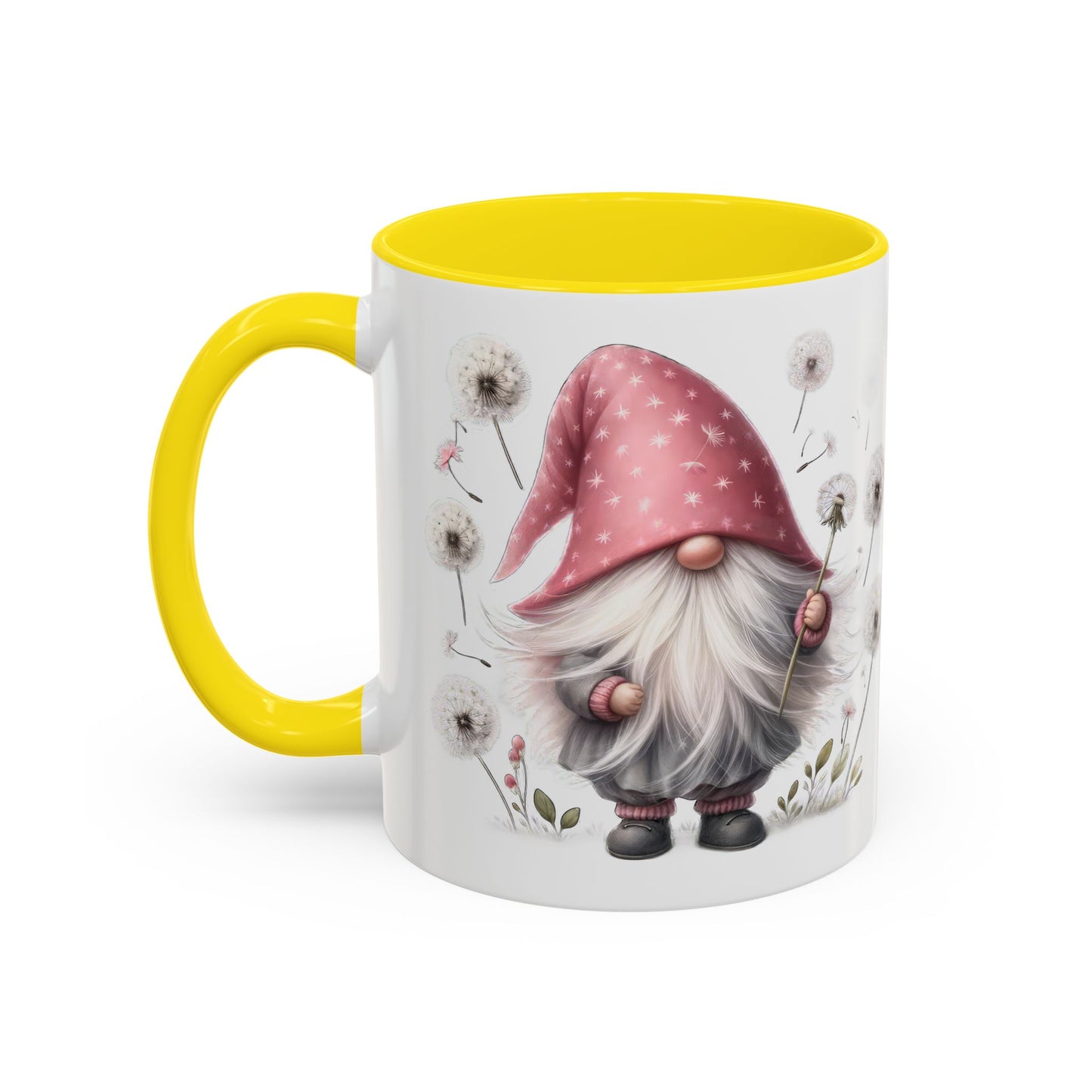 Whimsical Gnome Coffee Mug, Cute Coffee Cup, Garden Home Decor, Perfect Gift for Plant Lovers, Seasonal Celebration Drinkware