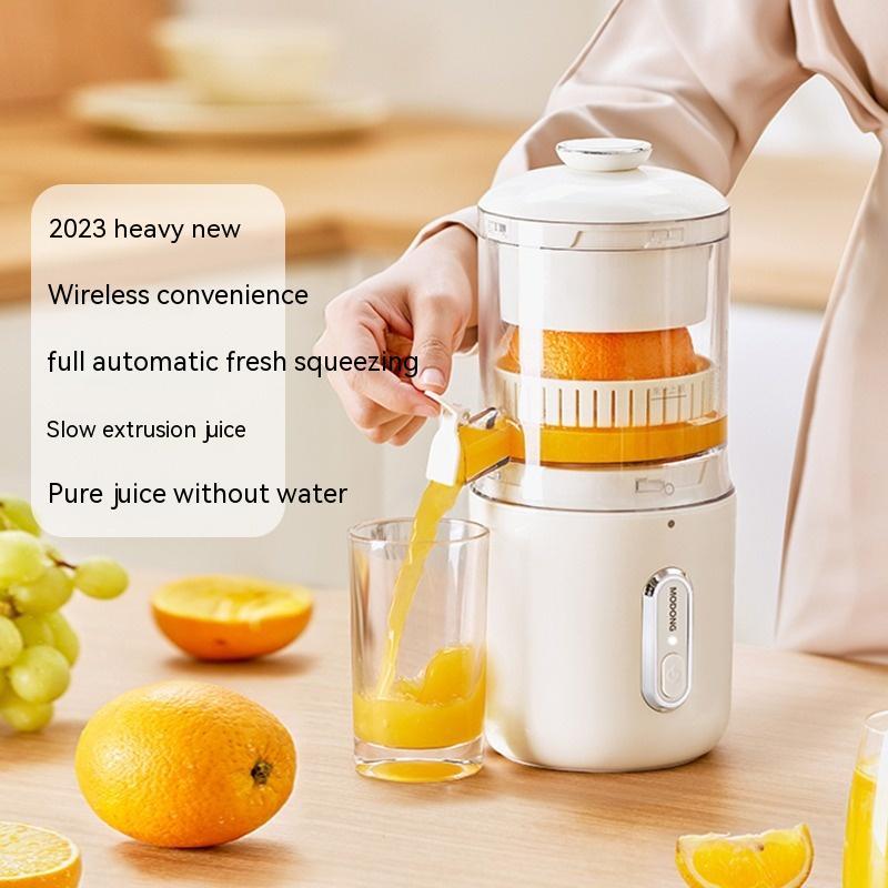 Multifonctionnel Sans Fil Centrifugeuse électrique En Acier Orange Citron Mixeur USB Portable Mini Fruit Squeezer Pression Censure Cuisine