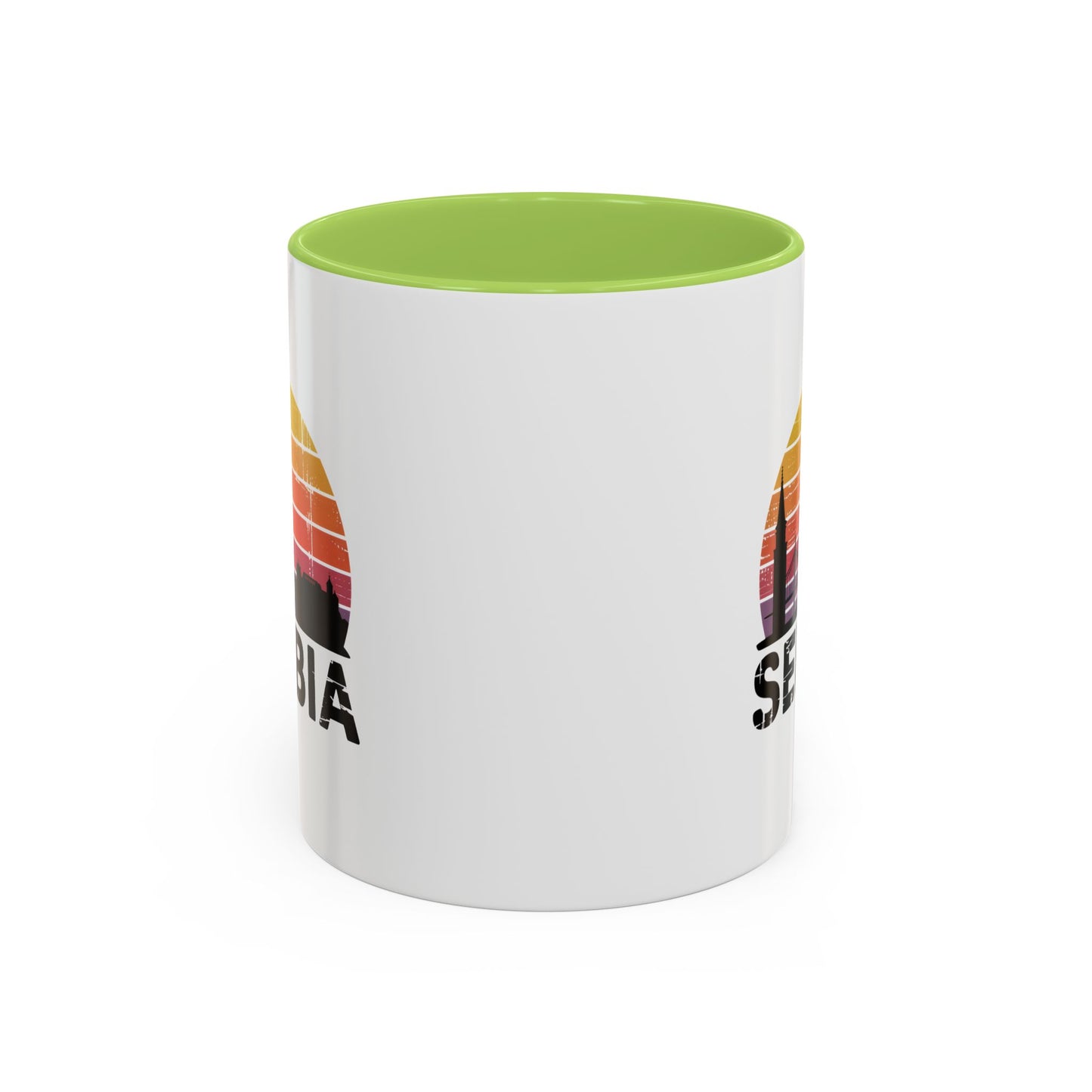 Serbia Sunset Accent Coffee Mug - Perfect for Travel Lovers, Gift for Friends or Family, Great for Home/Office Decor, Unique Souvenir