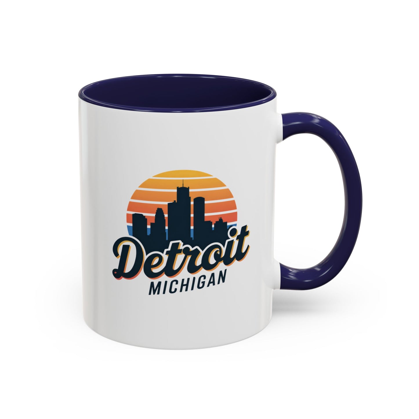Detroit Skyline Coffee Mug - Perfect for Home, Gifts, Office Decor, Travel, Sunsets