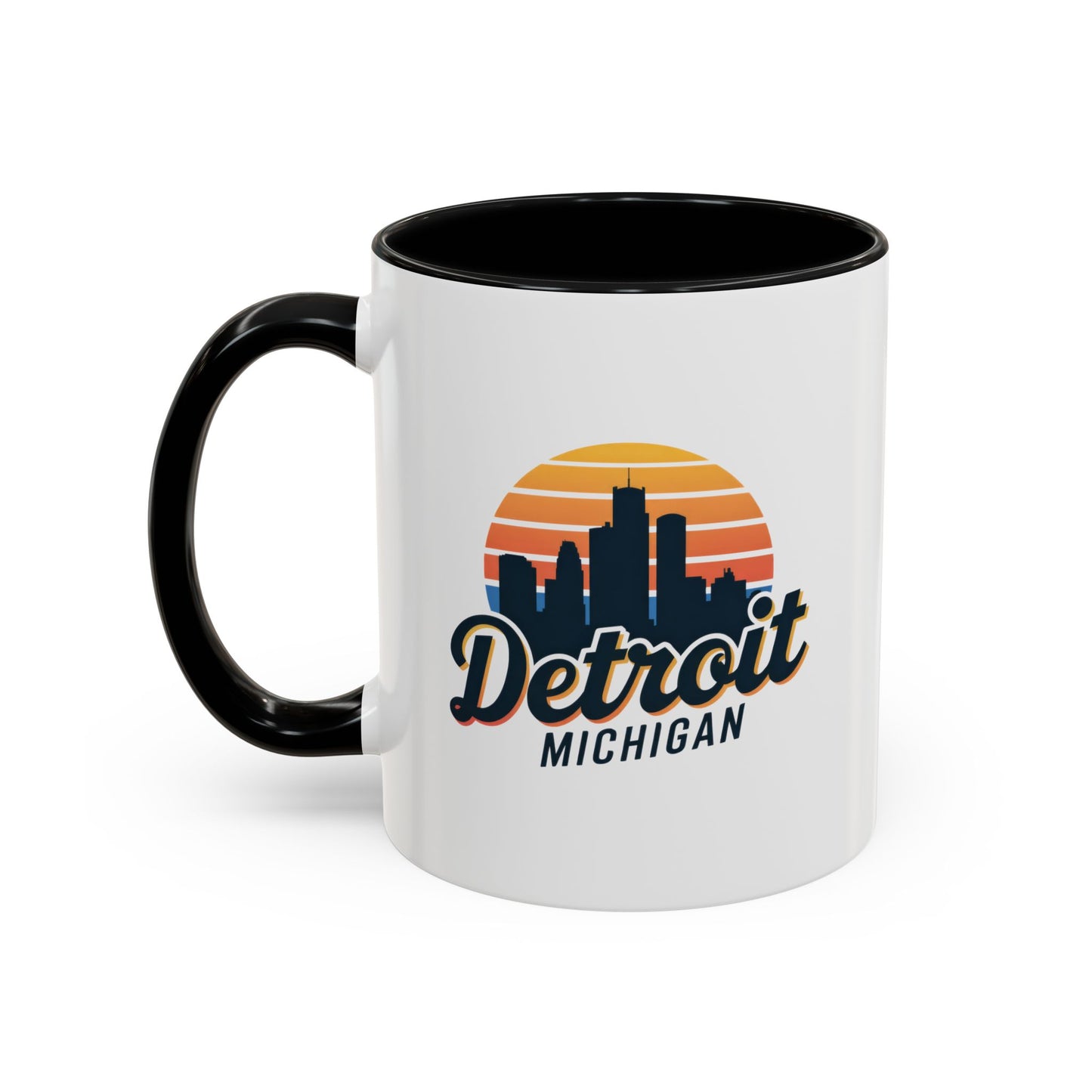 Detroit Skyline Coffee Mug - Perfect for Home, Gifts, Office Decor, Travel, Sunsets