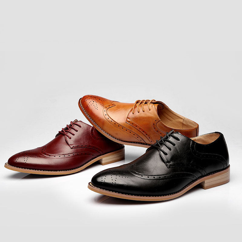 British leather shoes