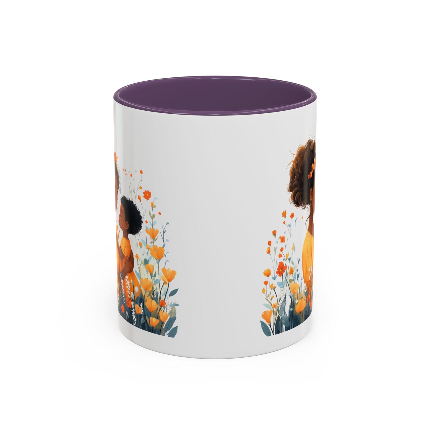 Blooming Love Mug: Floral Mom & Child Design, Perfect for Mothers Day, Family Gifts, Cozy Mornings, Tea Lovers, Coffee Time