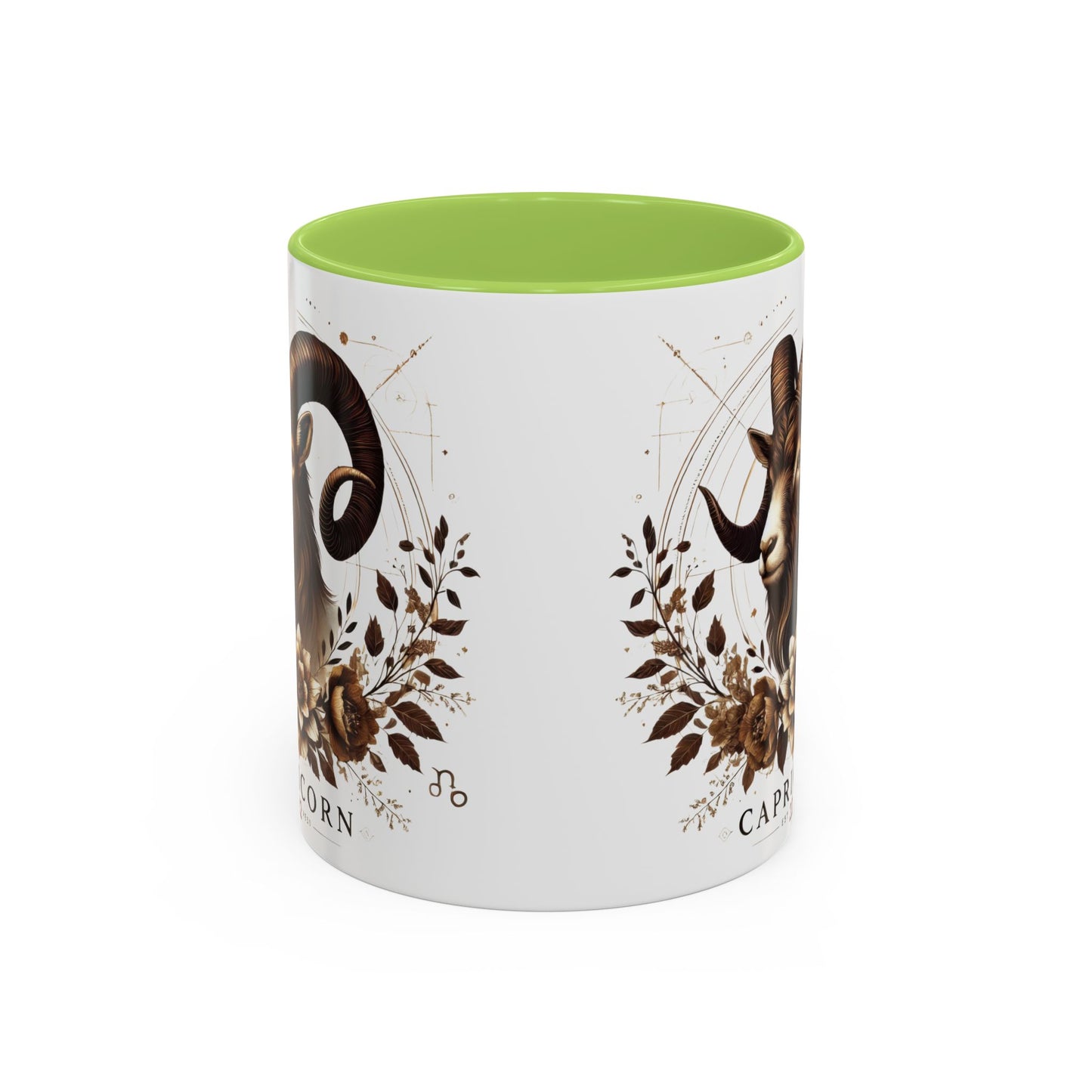 Capricorn Zodiac Coffee Mug - Elegant Astrological Design for Astrology Lovers