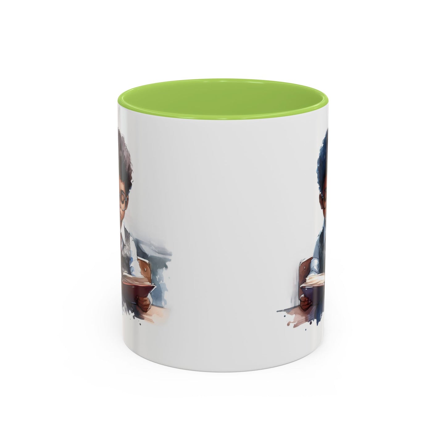 Whimsical Character Coffee Mug, Inspirational Mug, Gift for Readers, Unique Art Mug, Personalized Coffee Cup