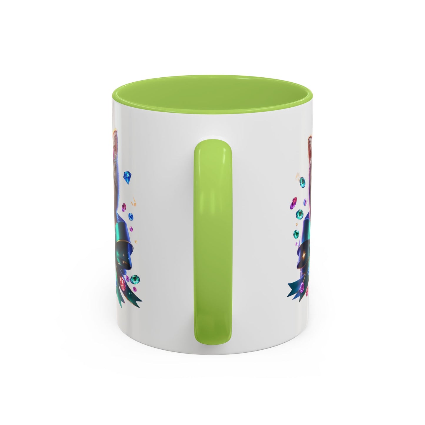 Cute Cat Accent Mug - Perfect Gift for Cat Lovers, Animal Enthusiasts, Birthdays, Housewarmings, Pet Adoption Celebrations