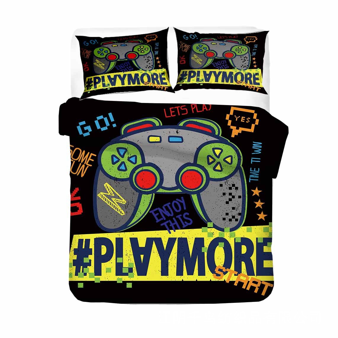 Manette de jeu d'impression numérique pour la literie