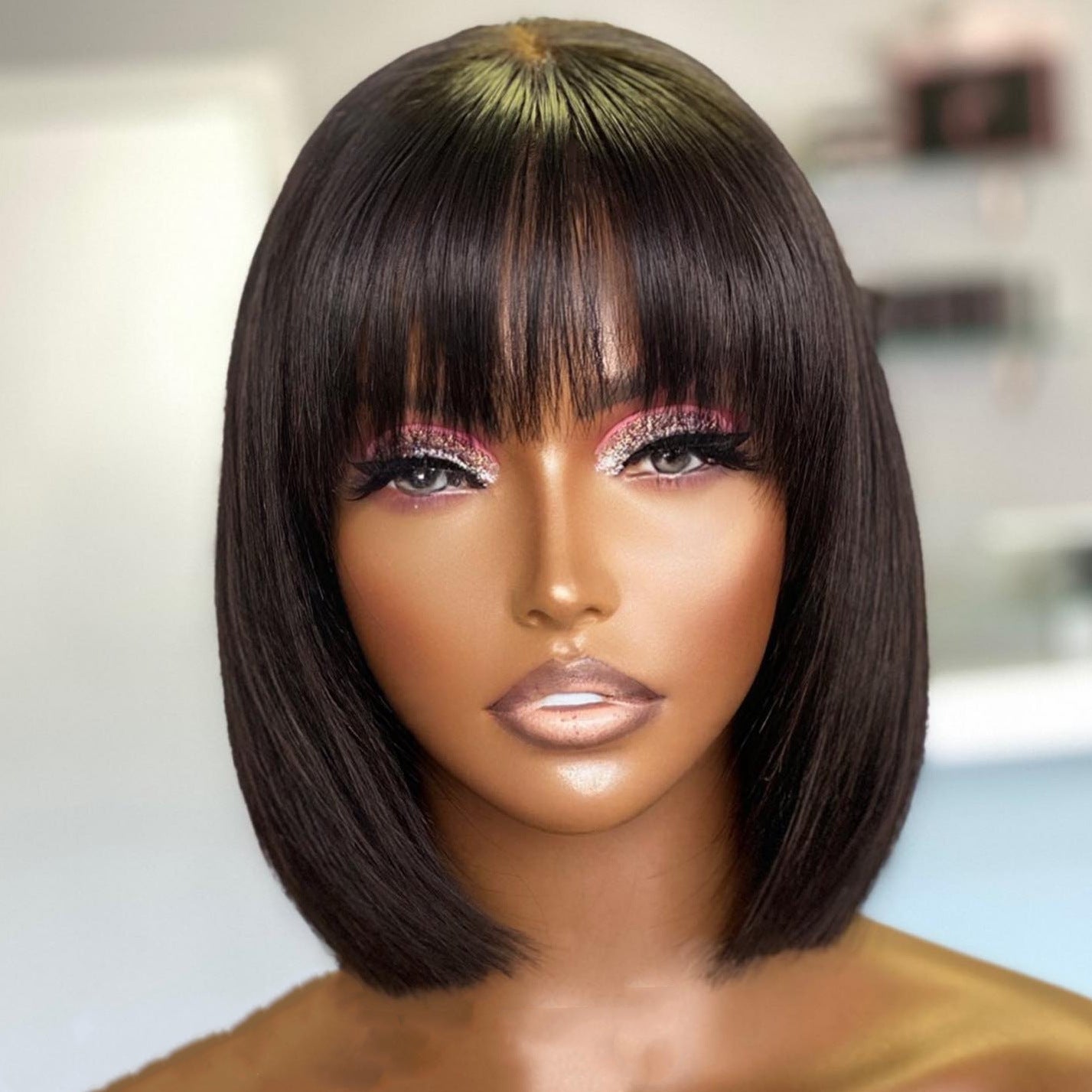 Perruque Lace Wig cheveux humains Su Bob