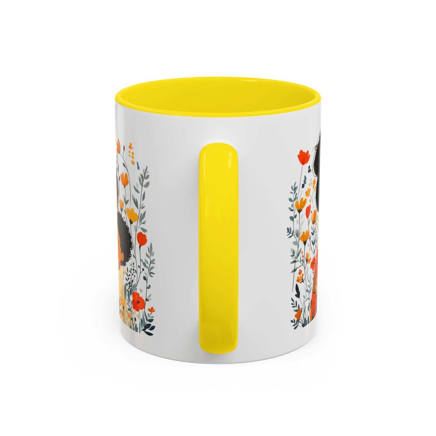 Floral Mama & Child Coffee Mug - Perfect for Mother's Day, Gift for Mom, Family Time, Cute Drinkware, Wellness, Friendship