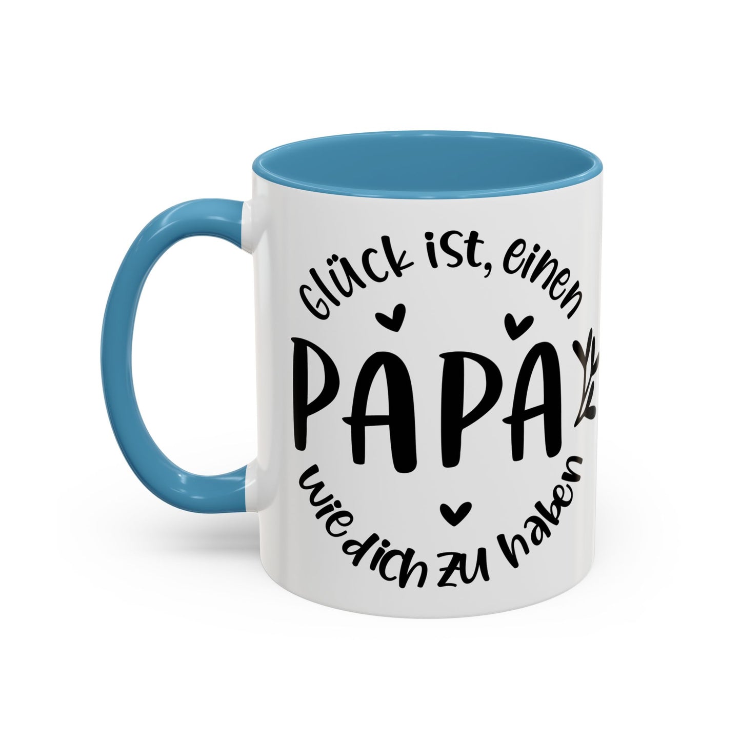 Father's Day Accent Coffee Mug - Perfect Gift for Dad, Funny Coffee Cup, Customizable Mug, Gifts for Papa, Unique Kitchenware