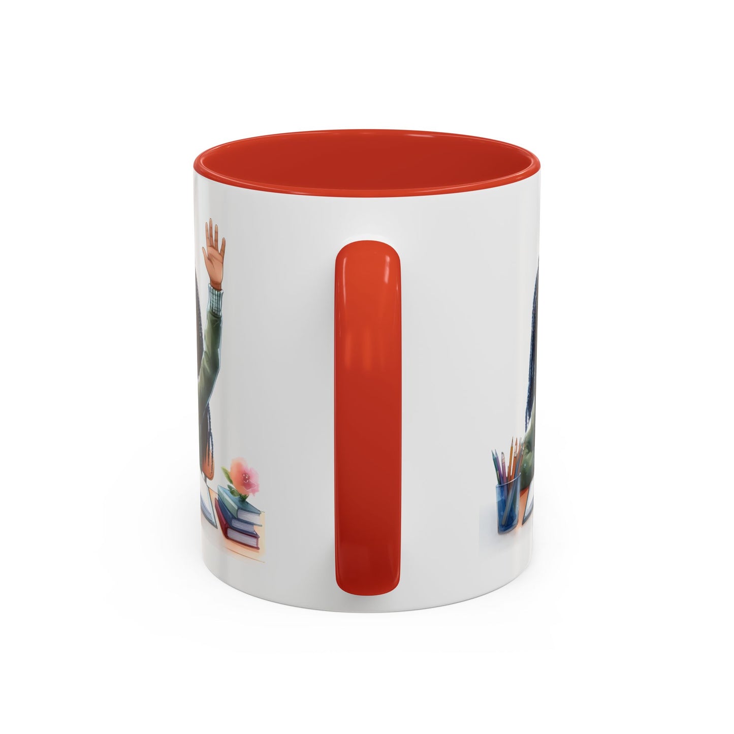 Charming Coffee Mug for Education Lovers, Black Accent Mug, Inspirational Teacher Gift, Cute School Mug, Study Buddy, Personalized [...]