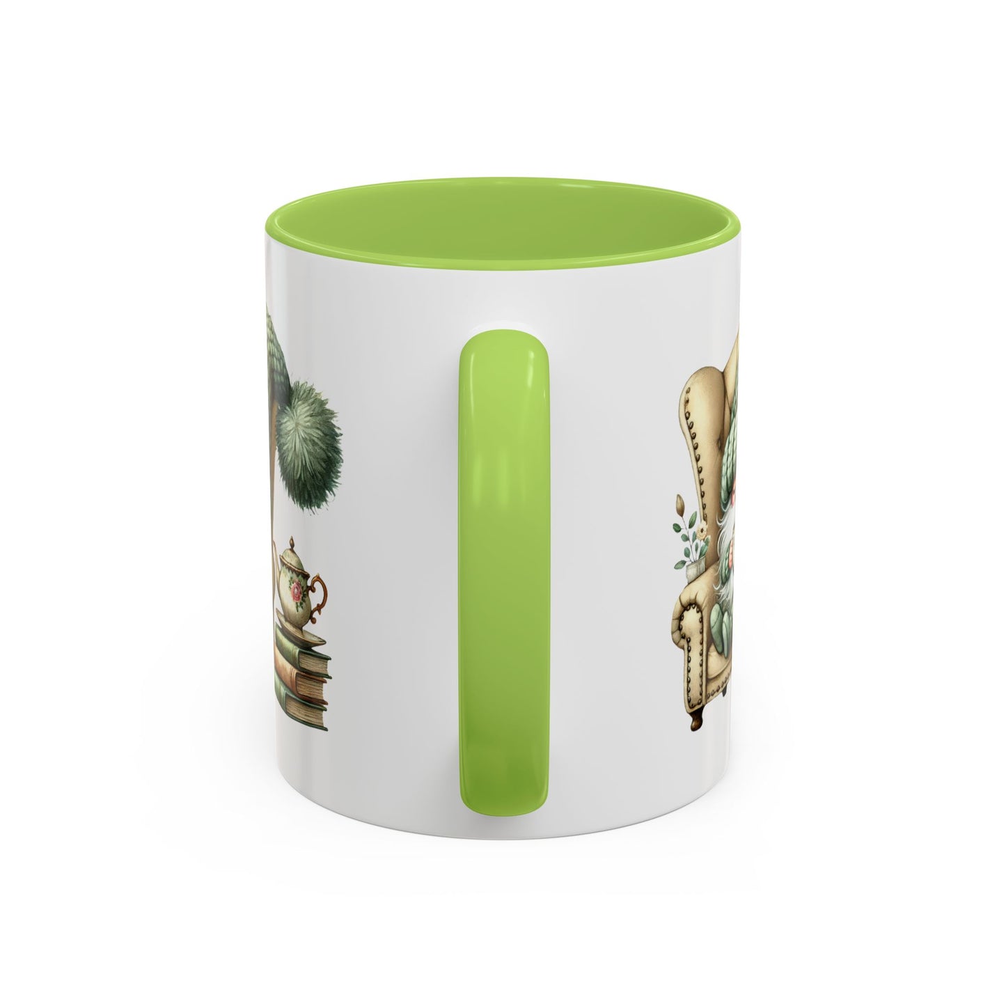 Cozy Gnome Accent Coffee Mug, Cute Gnome Mug, Winter Coffee Cup, Gift for Gnome Lovers, Gnome Decor, Funny Coffee Mug