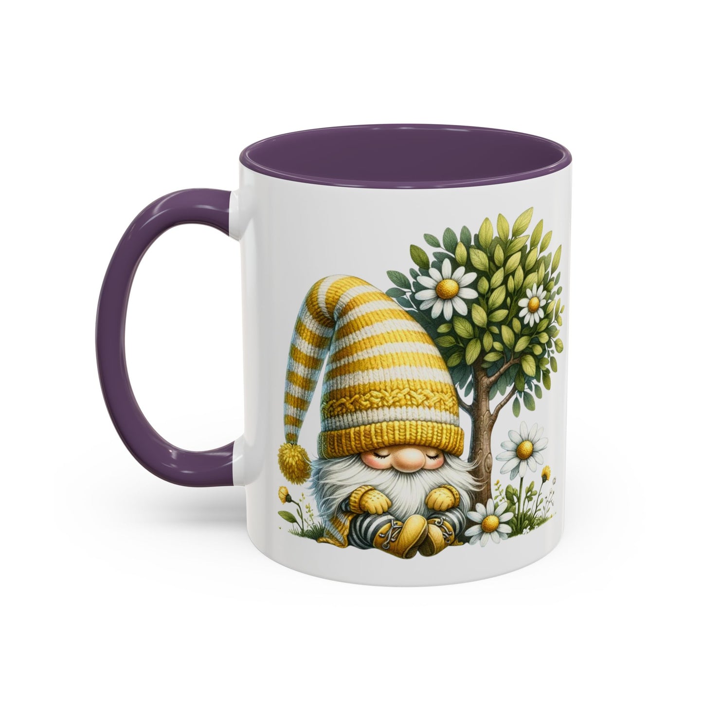 Whimsical Gnome Coffee Mug - Perfect for Garden Lovers, Home Decor, Gift for Friends, Cozy Mornings, Spring Celebrations