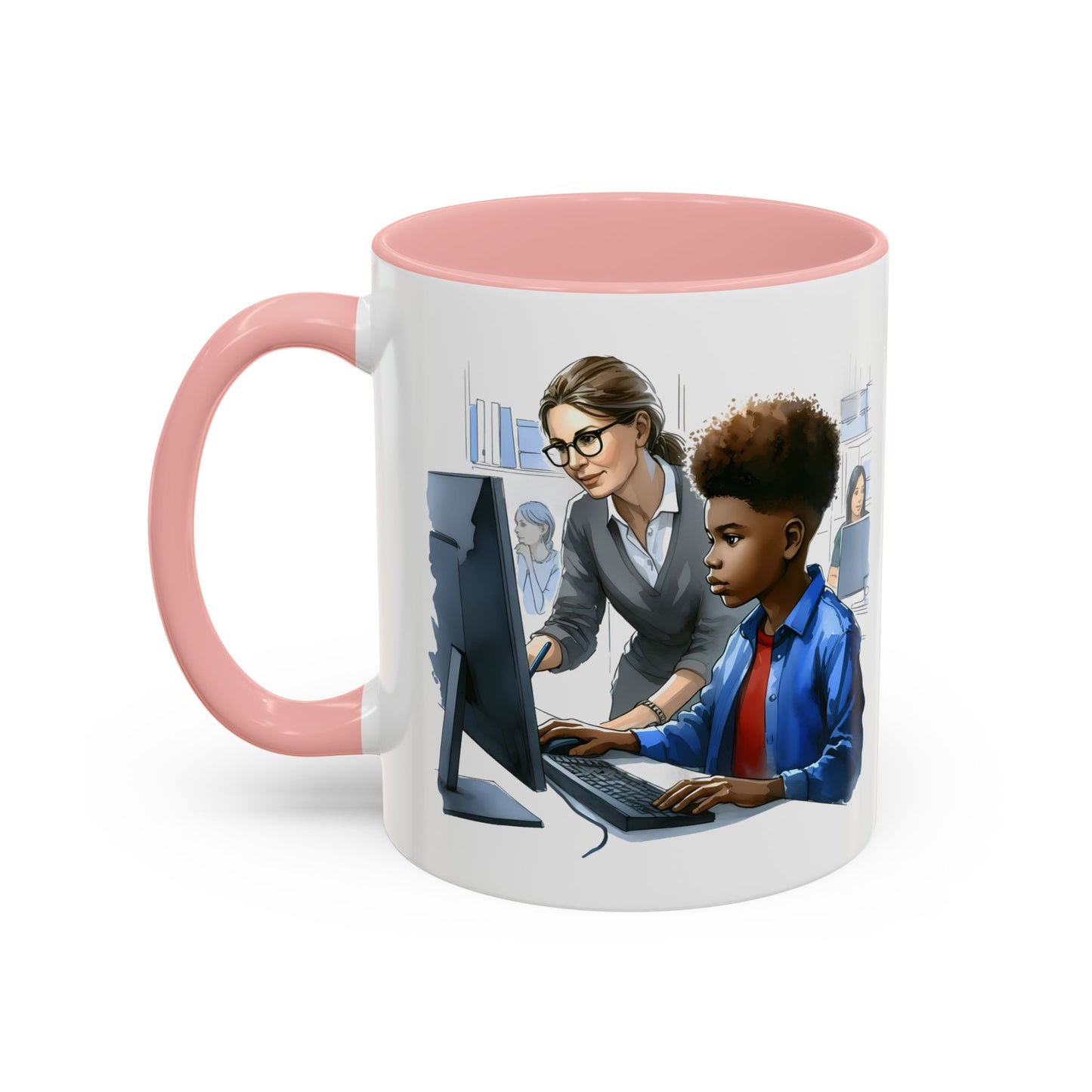 Empowering Desk Coffee Mug with Inspirational Design, Work Mug, Office Decor, Motivational Gift, Teacher Appreciation