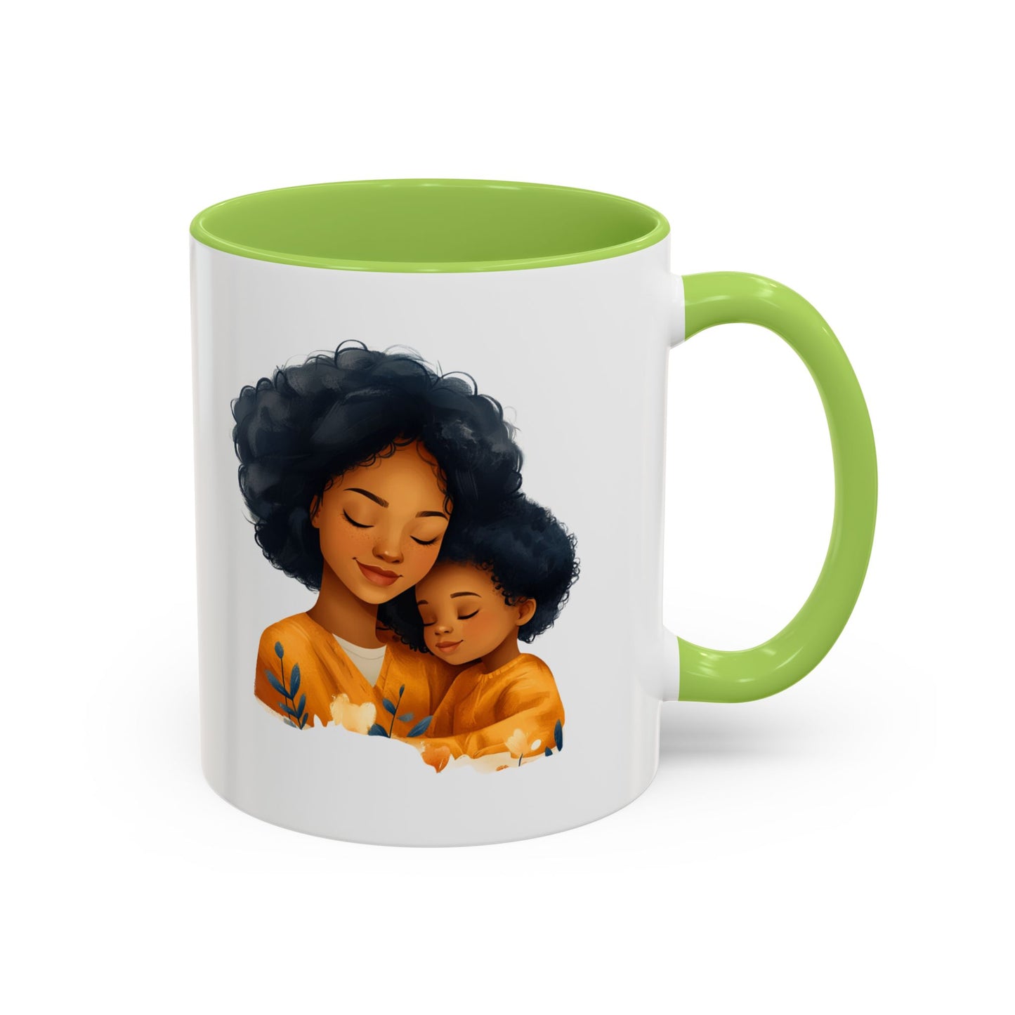 Warm Embrace Coffee Mug - Celebrating Love, Mom Gift, Unique Artwork, Cozy Home Decor, Perfect for Mother's Day, Tea Lover