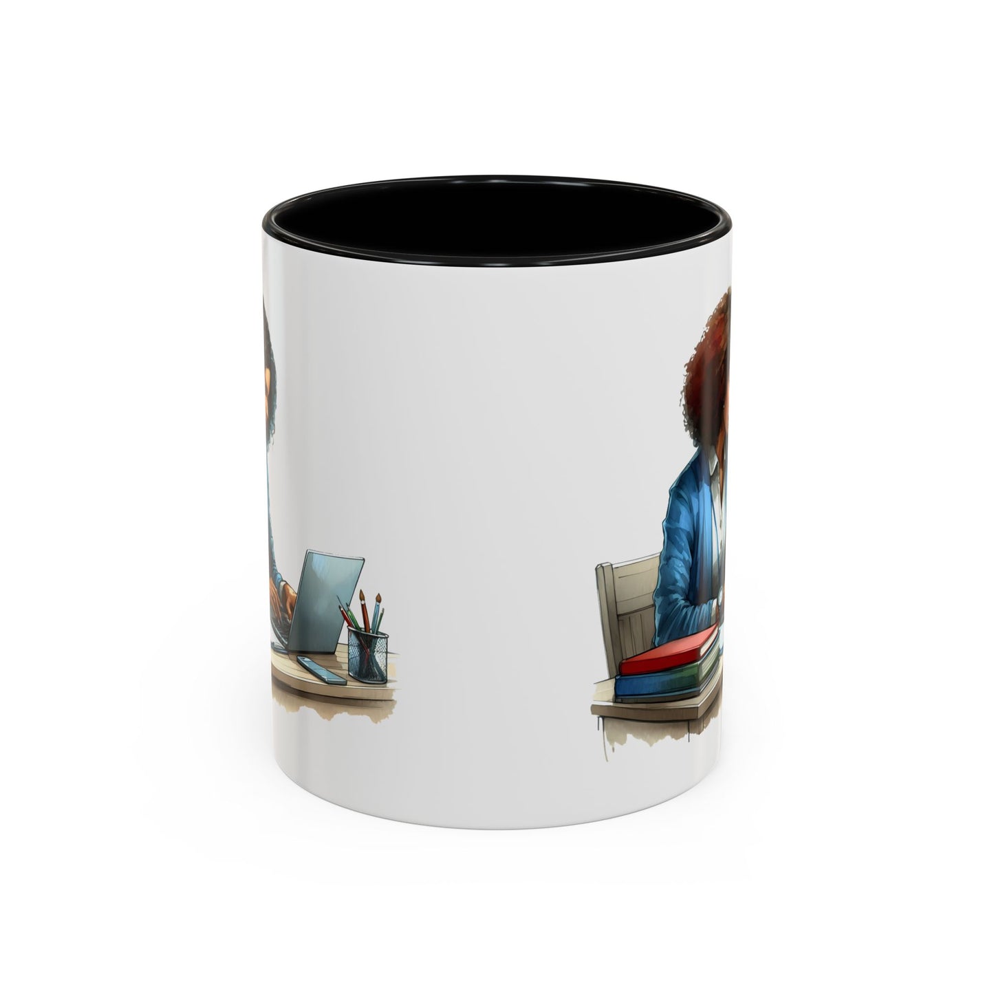 Inspirational Workspace Coffee Mug for Home Office, Motivational Mug for Students, Cozy Gift for Professionals, Unique Desk Accessory