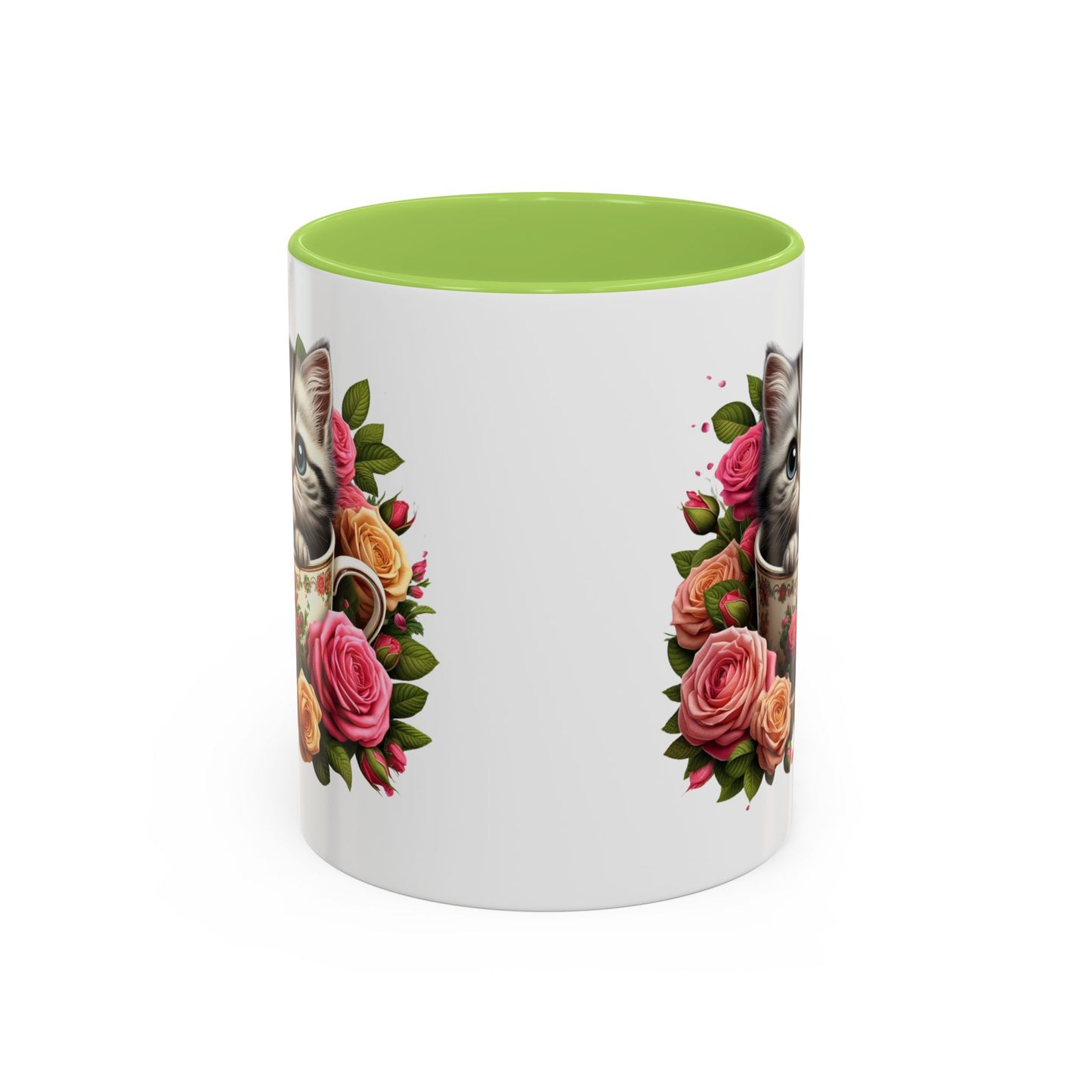 Whimsical Cat Coffee Mug with Floral Accents, Cute Cat Mug, Pet Lover Gift, Tea Cup, Perfect for Cat Lovers, Floral Coffee Cup, [...]