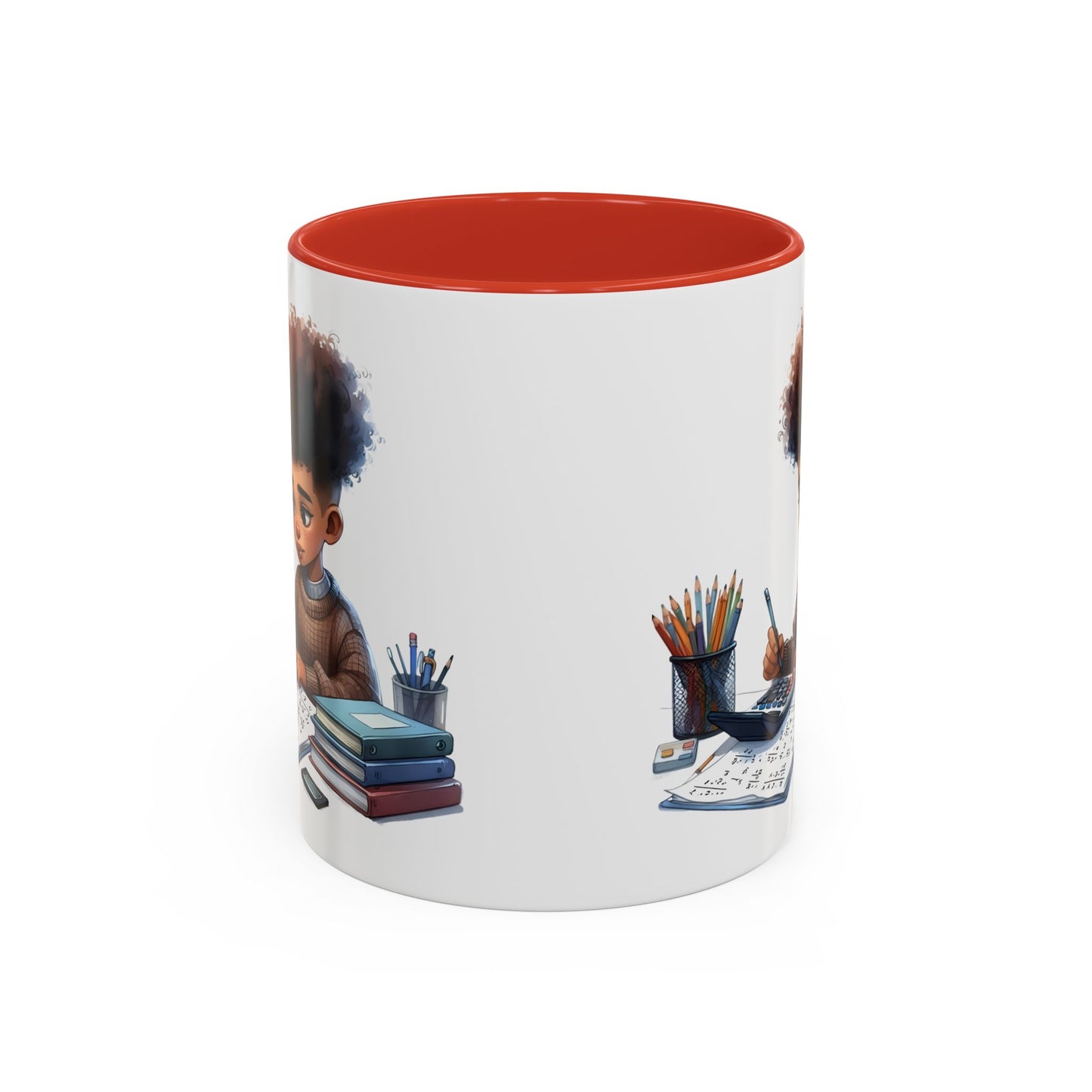 Charming Study Buddy Coffee Mug, Cute Gift for Students, Writers, Back to School, Personalized Teacher Gift, Unique Desk Decor