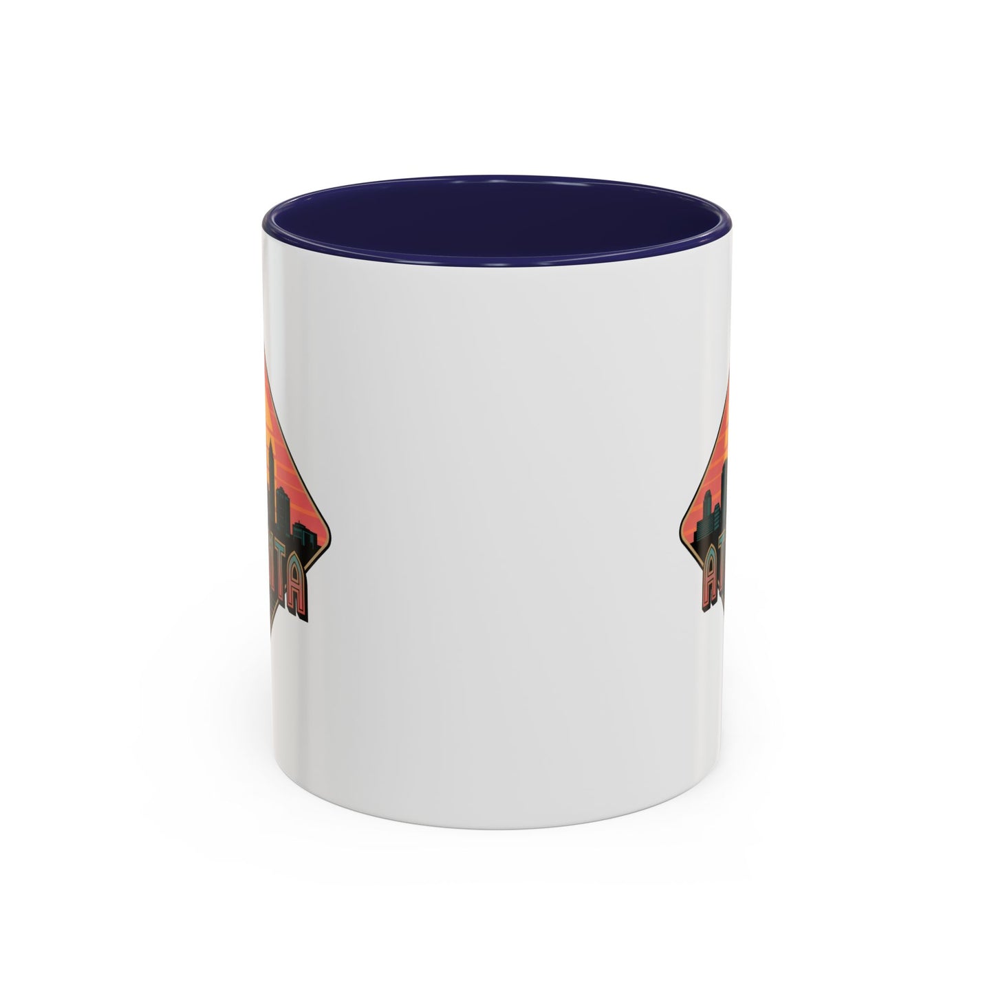 Atlanta Skyline Accent Coffee Mug, Unique Gift for Coffee Lovers, Home Decor, Travel Souvenir, Urban Style Mug