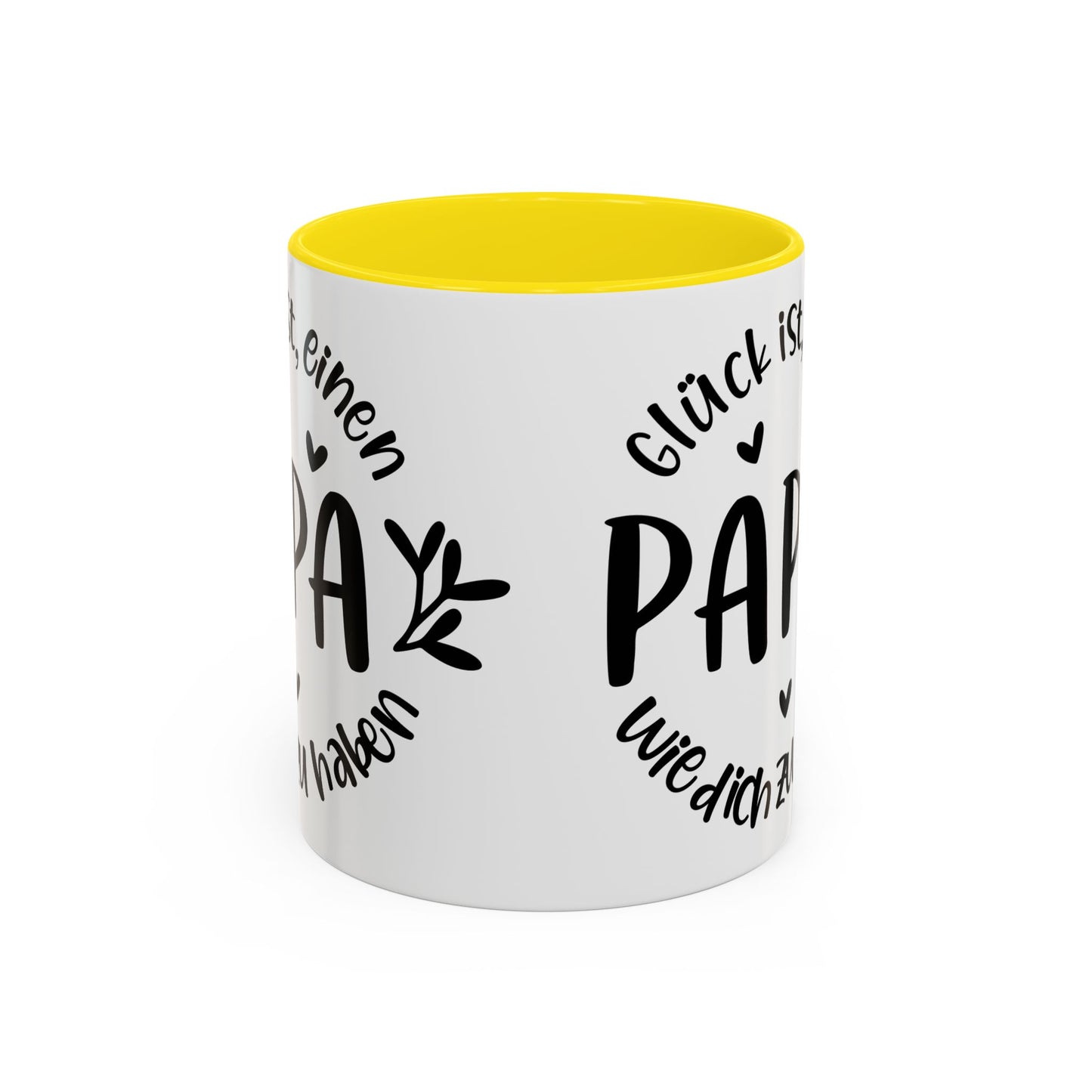 Father's Day Accent Coffee Mug - Perfect Gift for Dad, Funny Coffee Cup, Customizable Mug, Gifts for Papa, Unique Kitchenware