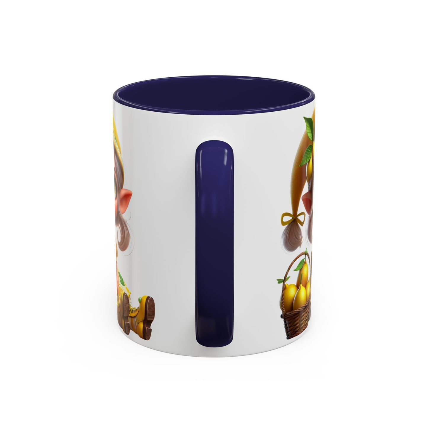 Whimsical Lemon Elf Coffee Mug - Perfect Gift for Spring & Summer