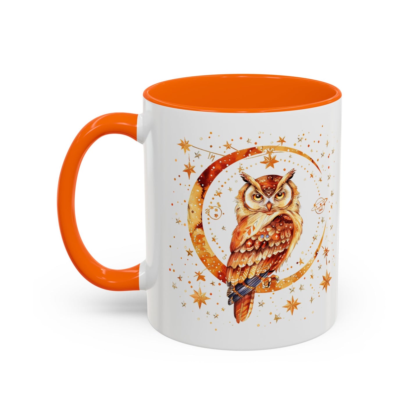 Mystical Owl Coffee Mug - Celestial Decor, Perfect Gift for Owl Lovers, Cozy Vibes, Unique Home Accents, Astrology Tea Cup