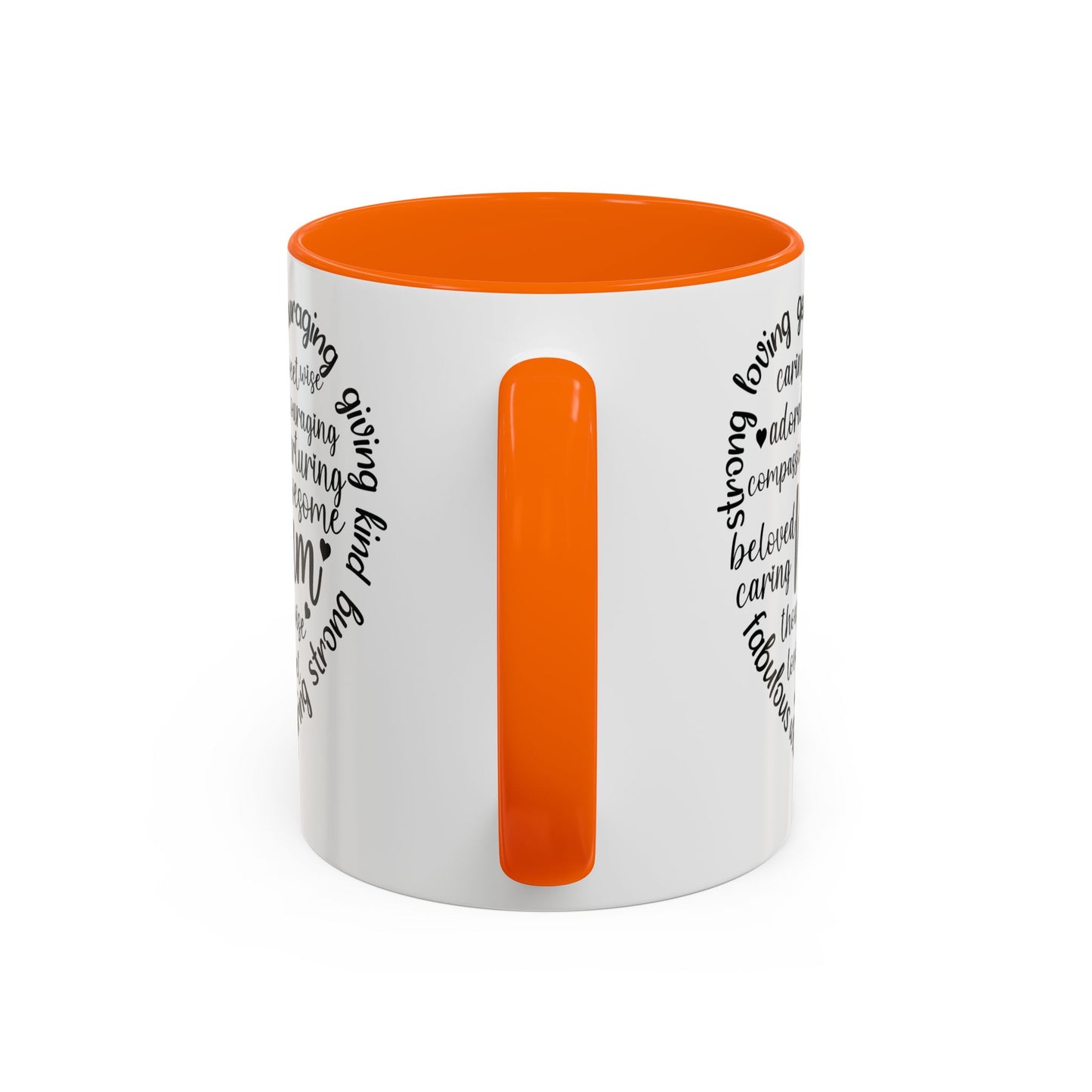 Inspirational Mum Coffee Mug - Perfect Gift for Mother’s Day, Birthdays, or Just Because, Unique Black Accent Mug