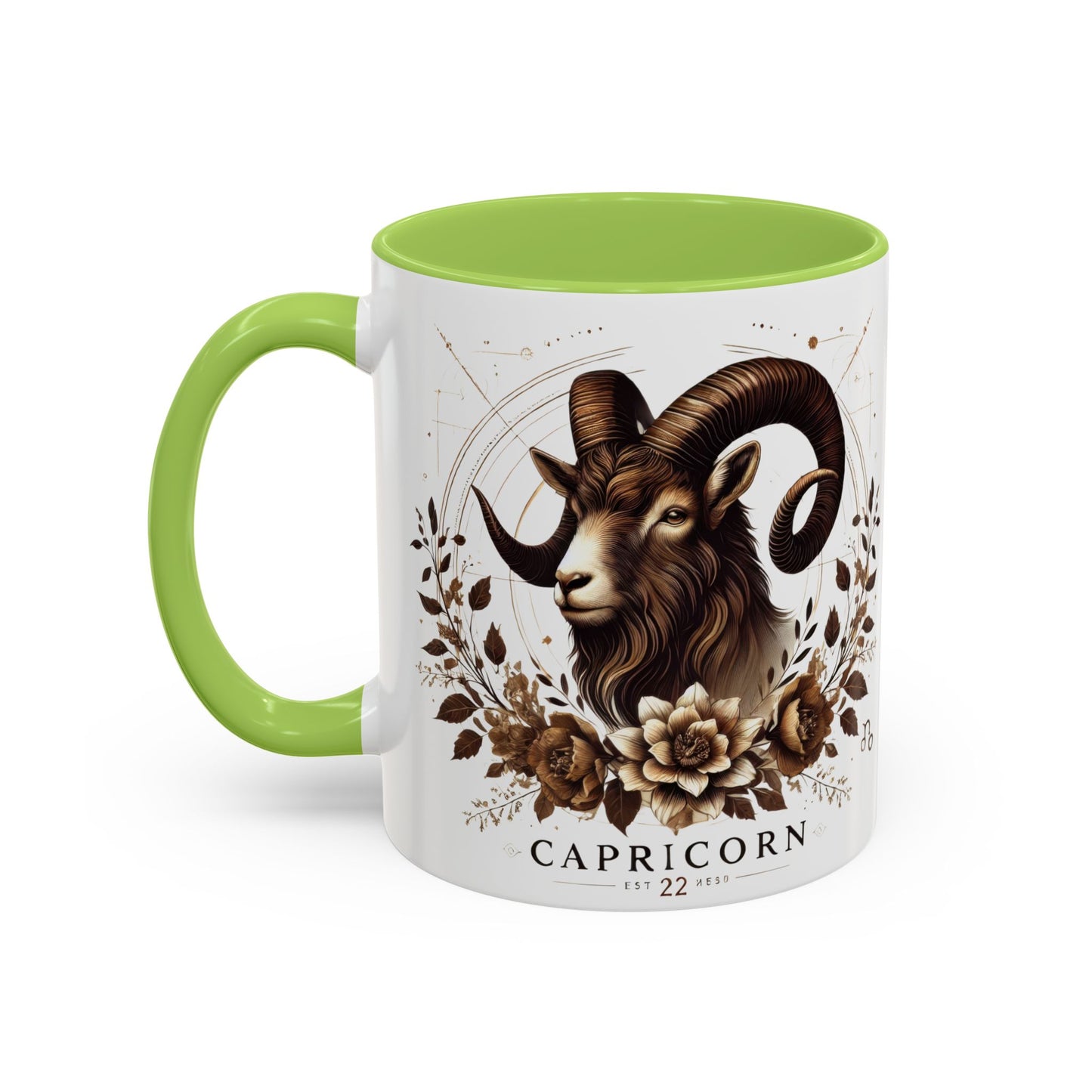 Capricorn Zodiac Coffee Mug - Elegant Astrological Design for Astrology Lovers