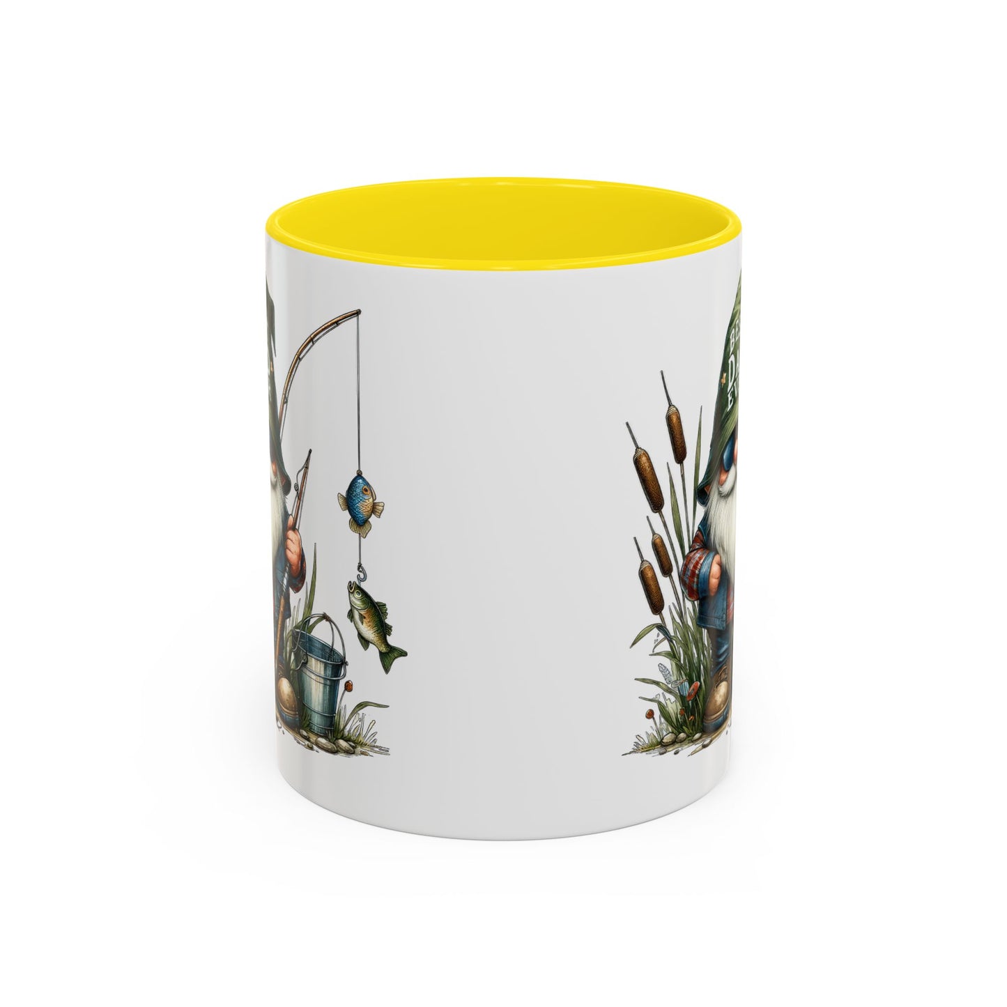 Fishing Gnome Mug – Best Dad Ever, Perfect Gift for Father's Day, Fisherman Coffee Cup, Unique Gifting for Dads, Fun Dad Mugs