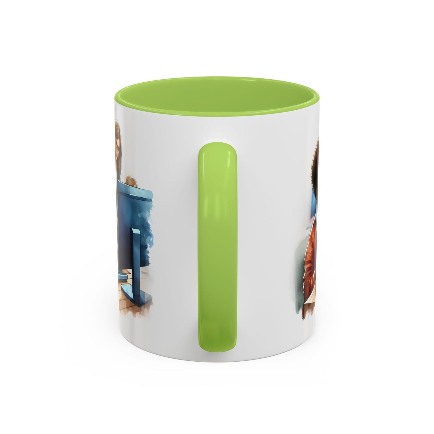 Inclusive Learning Accent Coffee Mug, Motivational Teacher Gift, Educational Office Decor, Student Appreciation, Classroom Supplies