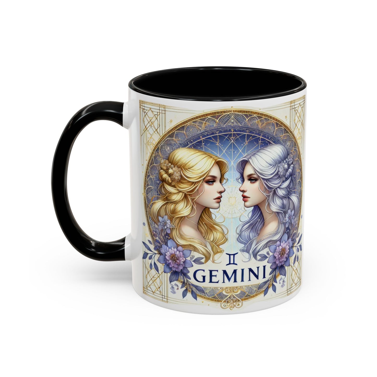 Gemini Astrology Coffee Mug, Horoscope Gift, Zodiac Drinkware, Astrology Lover Present, Personalized Gemini Mug