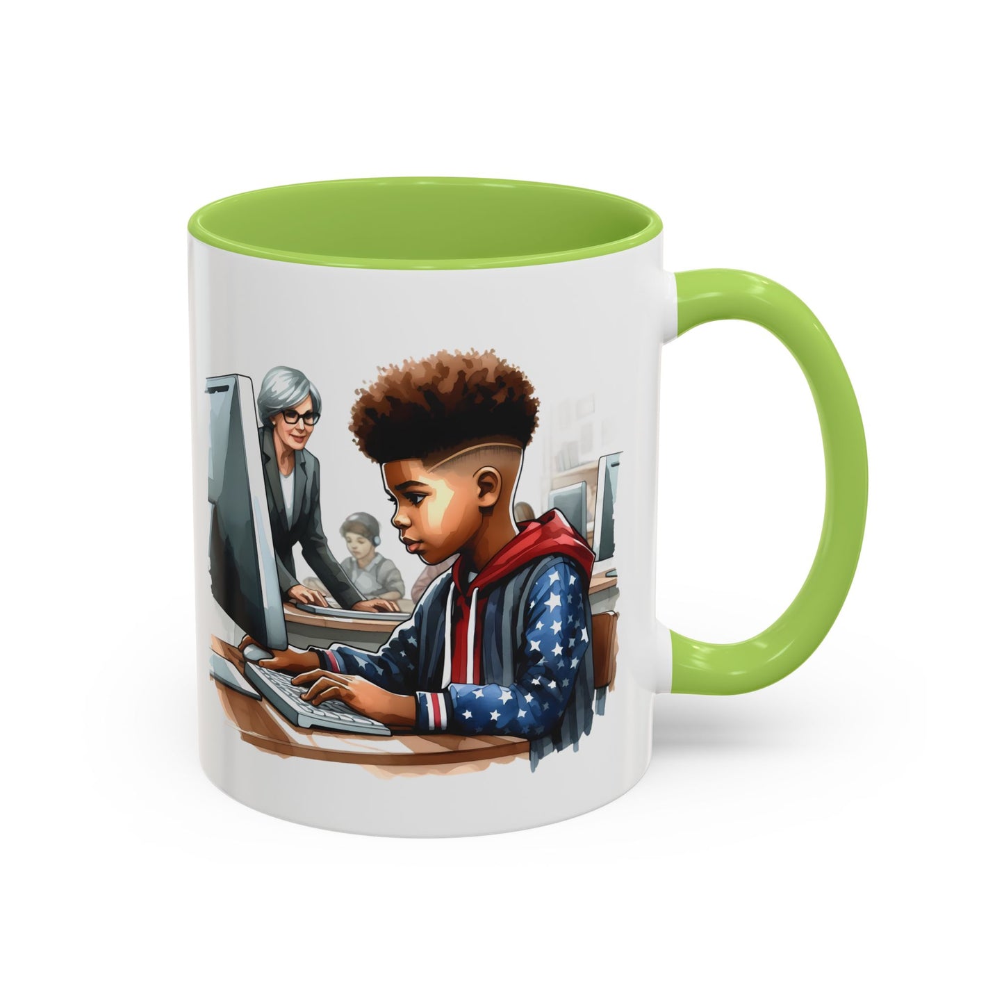 Creative Office Accent Coffee Mug - Perfect for Work, Study, Home Office, Gifts, Teacher Appreciation, Graduation