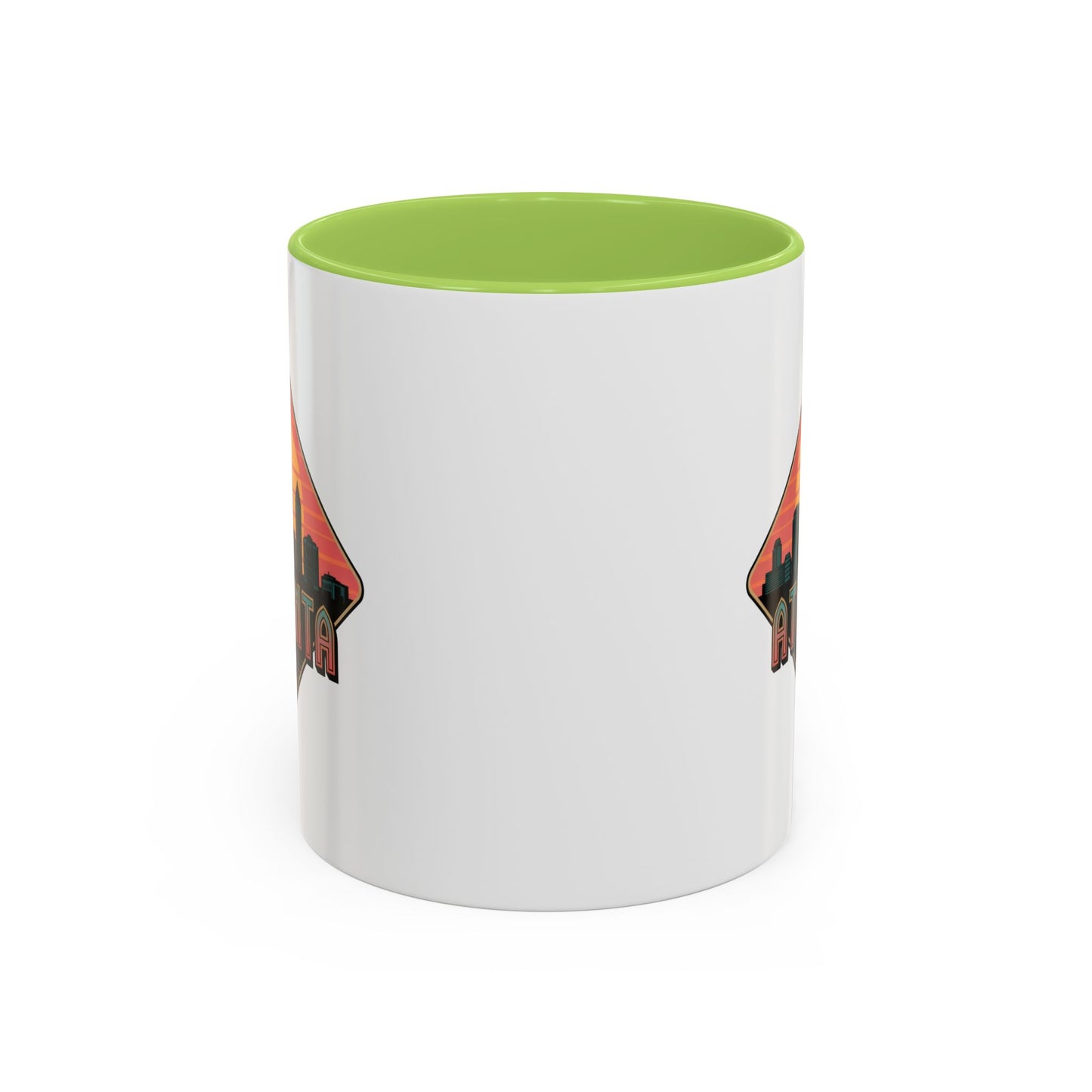 Atlanta Skyline Accent Coffee Mug, Unique Gift for Coffee Lovers, Home Decor, Travel Souvenir, Urban Style Mug